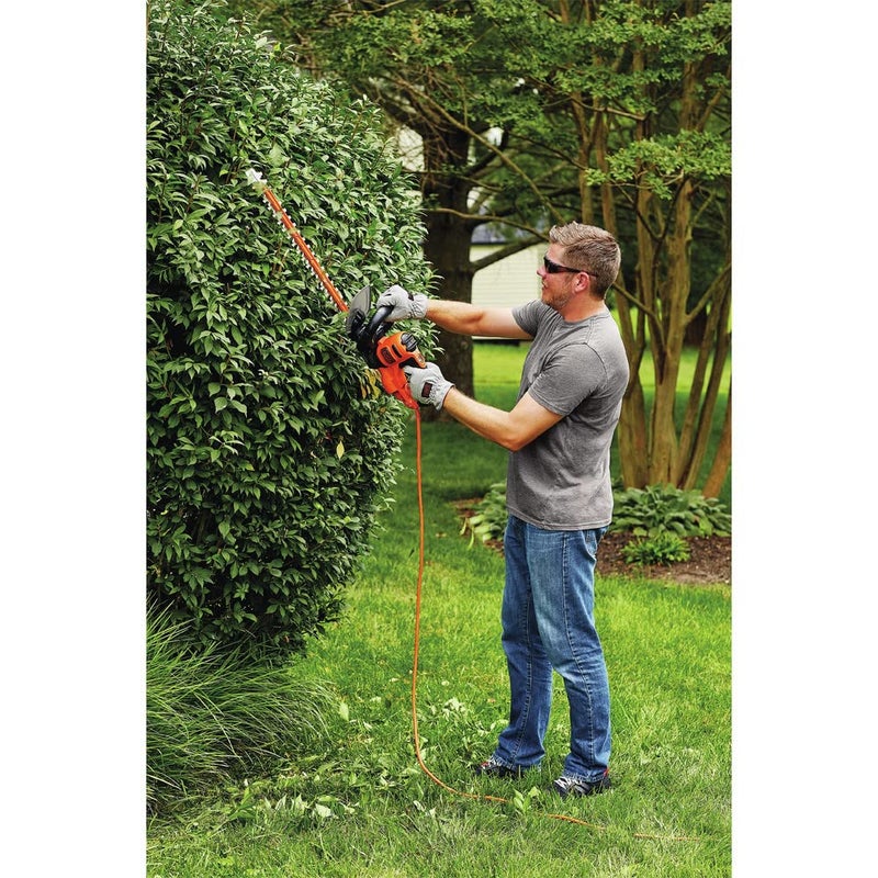 BLACK+DECKER Hedge Trimmer with Saw, 20-Inch, Corded (BEHTS300) - Image 3